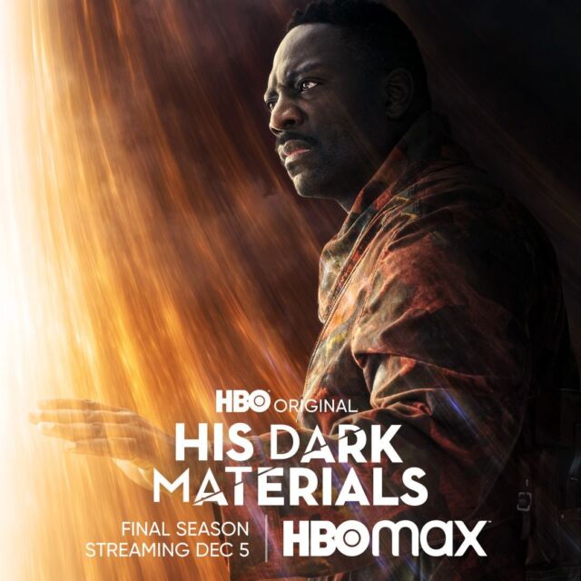 We can't wait to see ADEWALE AKINNUOYE-AGBAJE in HIS DARK MATERIALS very soon. The third and final season premieres December 5 on HBO and BBC1 💥

⭐ @therealadewale 

#hisdarkmaterials #hbo #hbomax #bbcone #finalseason #streaming #television