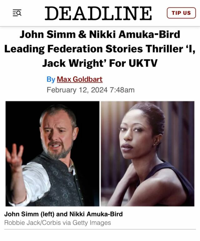 Nikki Amuka-Bird to star in I, JACK WRIGHT for UKTV and Federation Stories ✨

#nikkiamukabird @uktv @federationstories #ijackwright