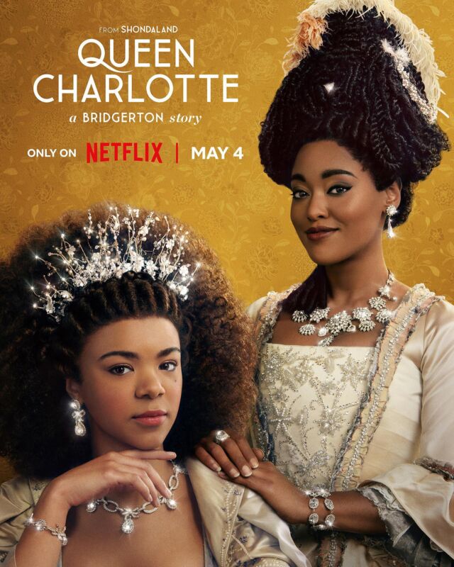 It is finally here - QUEEN CHARLOTTE: A BRIDGERTON STORY is now streaming only on Netflix! Starring Arsema Thomas as YOUNG LADY DANBURY ✨ 

#QueenCharlotte #queencharlotteabridgertonstory #arsemathomas @arsemathomas @bridgertonnetflix @netflix @queencharlotenetflix